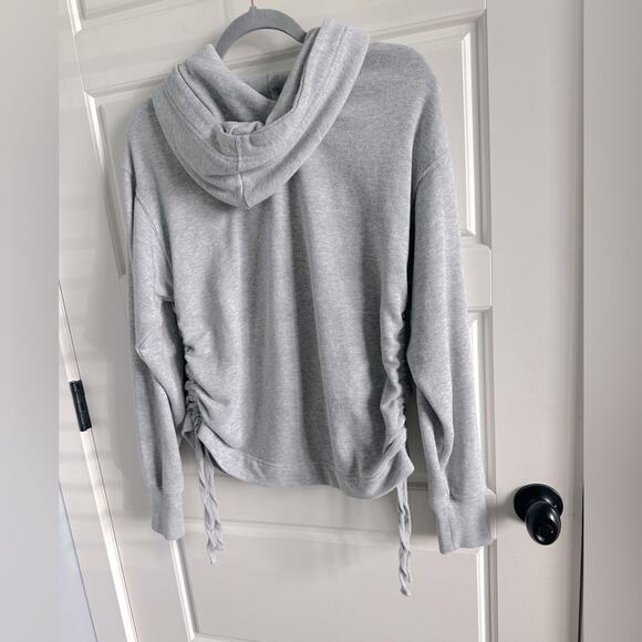 Aerie Side Ruched Hoodie Sweatshirt - Picture 2 of 4